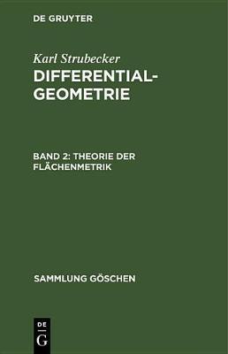 Cover of Theorie Der Flachenmetrik