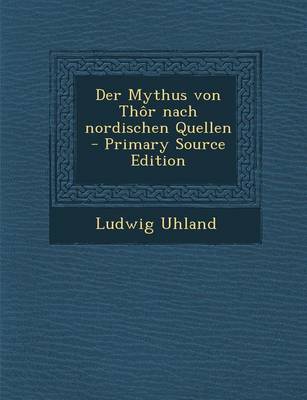 Book cover for Der Mythus Von Thor Nach Nordischen Quellen