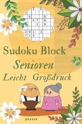 Cover of Sudoku Block Senioren Leicht Großdruck