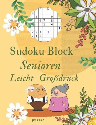 Book cover for Sudoku Block Senioren Leicht Großdruck