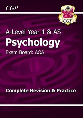 Book cover for A-Level Psychology: AQA Year 1 & AS Complete Revision & Practice