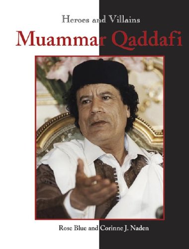Book cover for Muammar Qaddafi