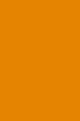 Cover of Journal Fulvous Color Simple Plain Fulvous Orange