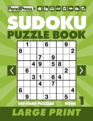 Book cover for Sudoku Puzzle Book 1 (Large Print)