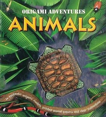 Book cover for Origami Adventures: Animals