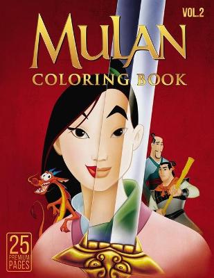 Book cover for Mulan Coloring Book Vol2