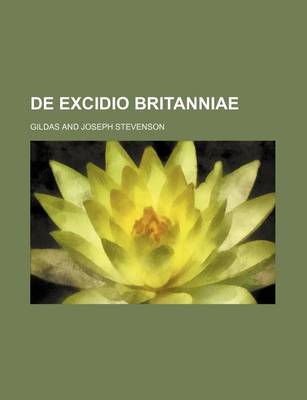 Book cover for de Excidio Britanniae