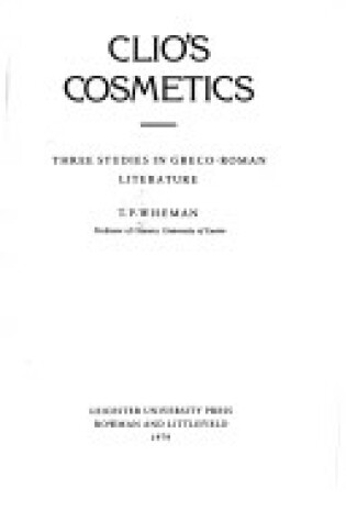 Cover of Clio's Cosmetics