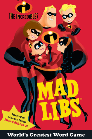 Cover of The Incredibles Mad Libs