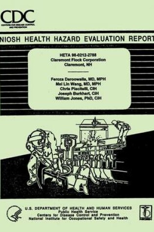 Cover of Niosh Health Hazard Evaluation Report Heta 98-0212-2788