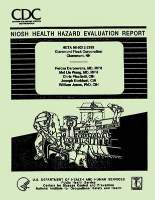 Book cover for Niosh Health Hazard Evaluation Report Heta 98-0212-2788