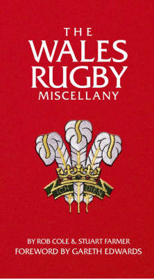 Book cover for The Wales Rugby Miscellany