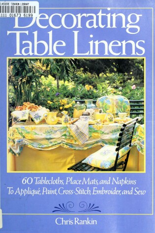 Cover of Decorating Table Linens