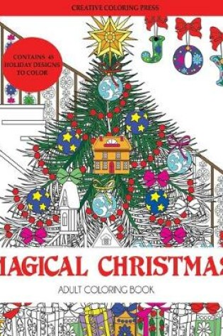 Cover of Magical Christmas Adult Coloring Book