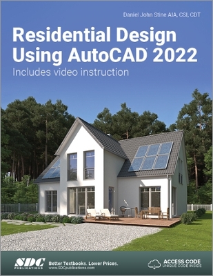 Book cover for Residential Design Using AutoCAD 2022