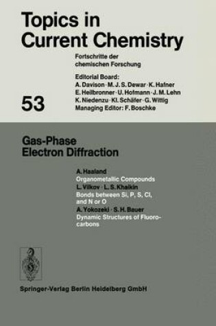 Cover of Gas-Phase Electron Diffraction