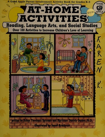 Book cover for At-Home Activities for Reading, Language Arts, & Social Studies