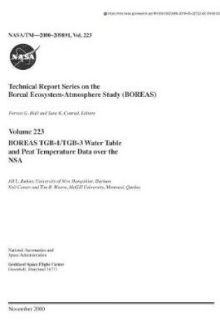 Cover of Boreas Tgb-1/Tgb-3 Water Table and Peat Temperature Data Over the Nsa