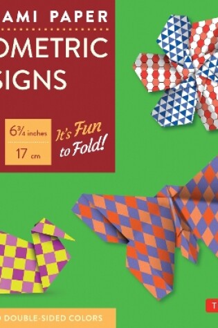 Cover of Origami Paper Geometric Prints