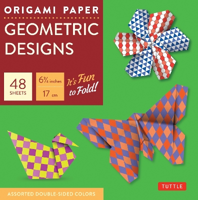 Book cover for Origami Paper Geometric Prints