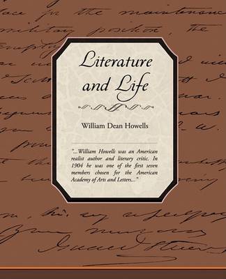 Book cover for Literature and Life