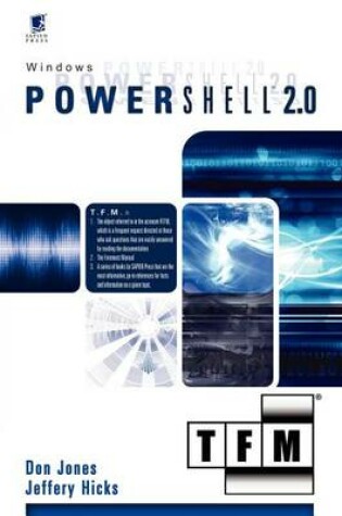 Cover of Windows PowerShell 2.0