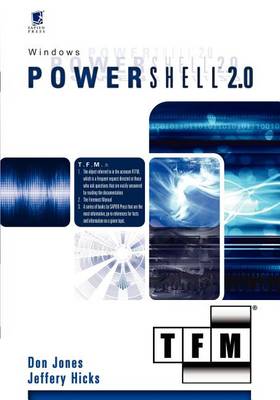 Book cover for Windows PowerShell 2.0