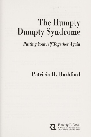 Cover of The Humpty Dumpty Syndrome