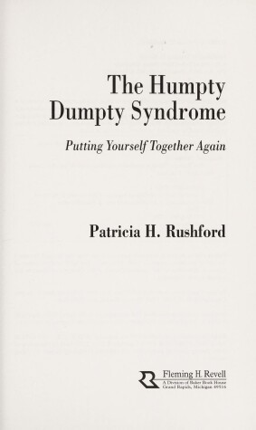 Book cover for The Humpty Dumpty Syndrome