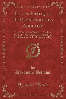 Book cover for Cours Pratique de Prononciation Anglaise