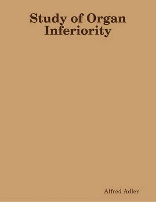 Book cover for Study of Organ Inferiority
