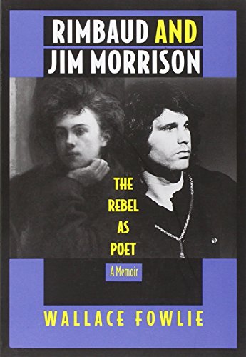 Book cover for Rimbaud and Jim Morrison