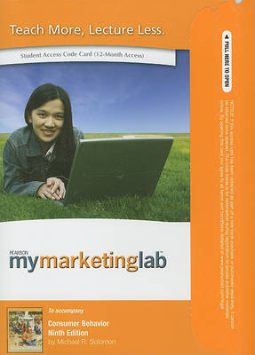 Book cover for MyLab Marketing -- Access Card -- for Consumer Behavior