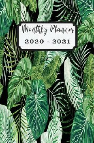Cover of 2020-2021 Planner Monthly