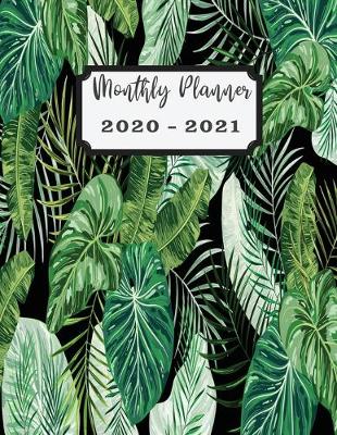 Book cover for 2020-2021 Planner Monthly