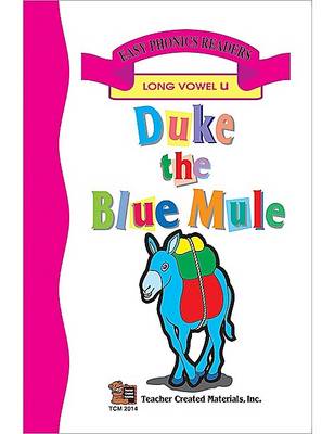 Book cover for Duke the Blue Mule (Long U) Easy Reader