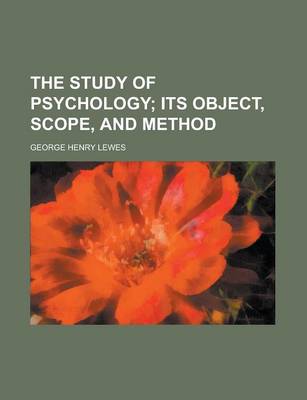 Book cover for The Study of Psychology