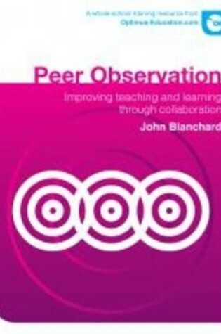 Cover of Peer Observation