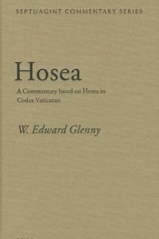 Cover of Hosea