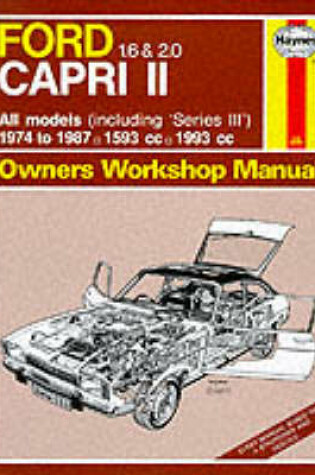 Cover of Ford Capri II All Models 1974-87 Owner's Workshop Manual