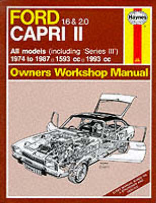 Book cover for Ford Capri II All Models 1974-87 Owner's Workshop Manual