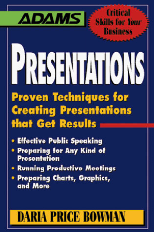 Cover of Presentations