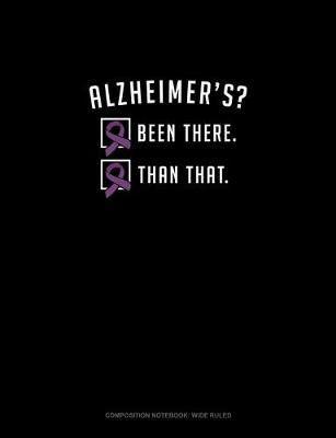 Cover of Alzheimers Been There Done That