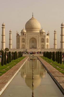 Book cover for Taj Mahal Agra India Journal