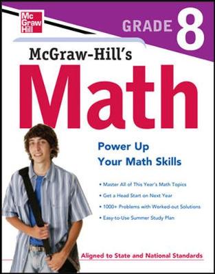 Book cover for McGraw-Hill's Math Grade 8