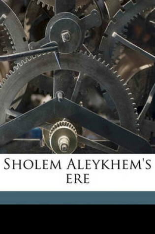 Cover of Sholem Aleykhem's Ere Volume 6