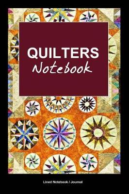 Book cover for Quilters notebook