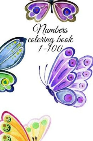 Cover of Numbers coloring book 1-100