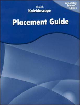 Book cover for Kaleidoscope - Placement Assessment  - Levels A-E