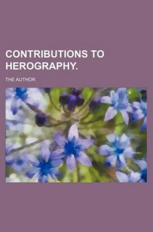 Cover of Contributions to Herography.